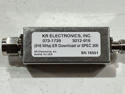 RF LINE FILTER, 900 MHz BANDPASS